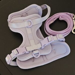 Lavender Dog Harness and Leash Set. Bought For My Dog But Too Small.